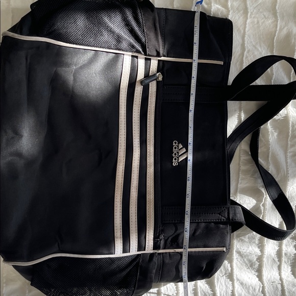 Adidas Black and White Sports Tote - Picture 3 of 6
